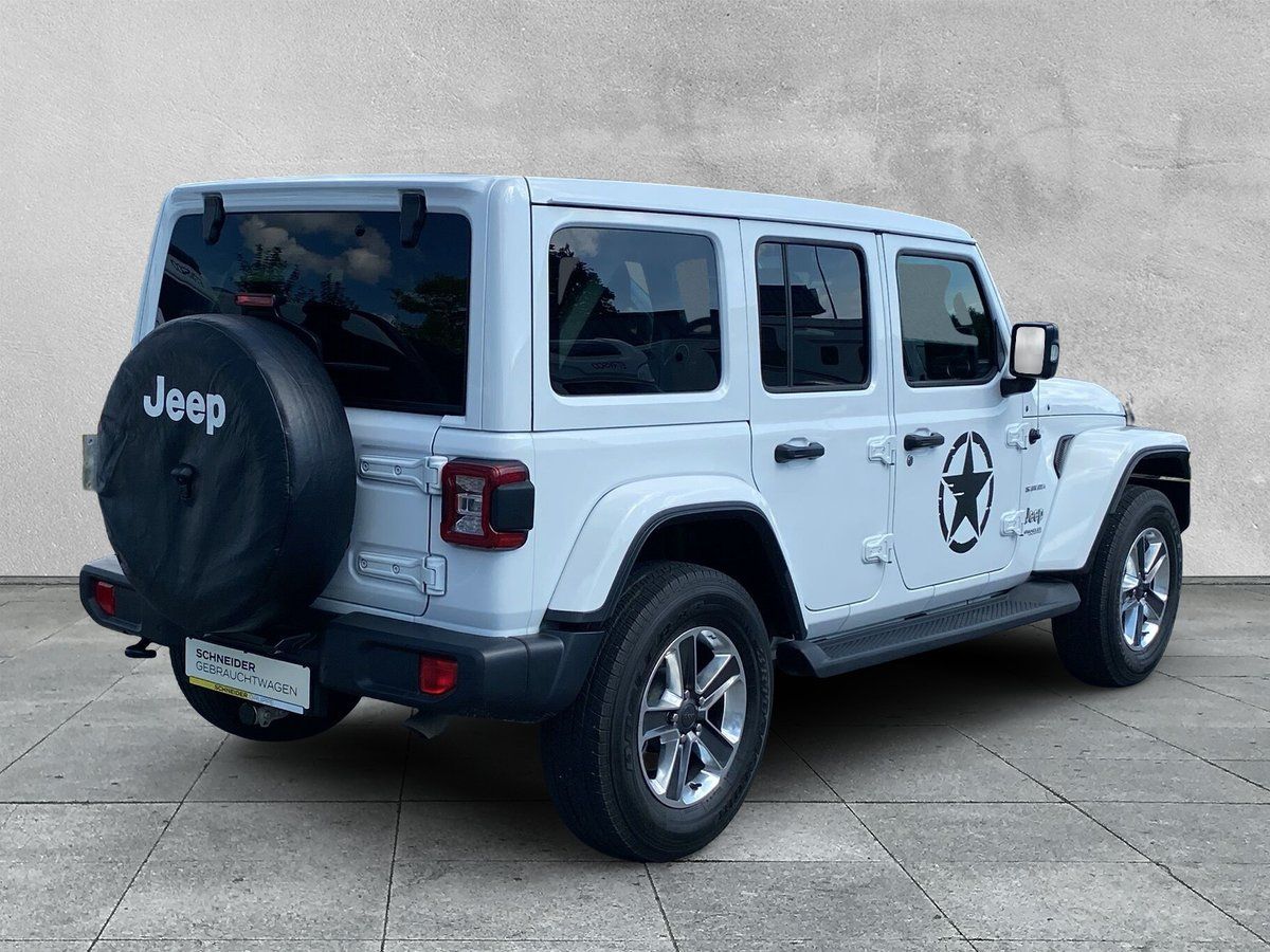 Jeep Wrangler UNLIMITED SAHARA SKY ONE KAMERA+NAVI