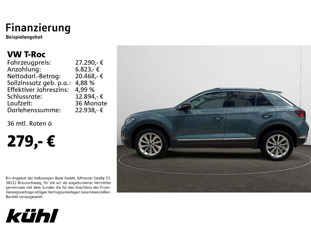 Volkswagen T-Roc 1.5 TSI DSG Style - Samsaru's Car Outlet