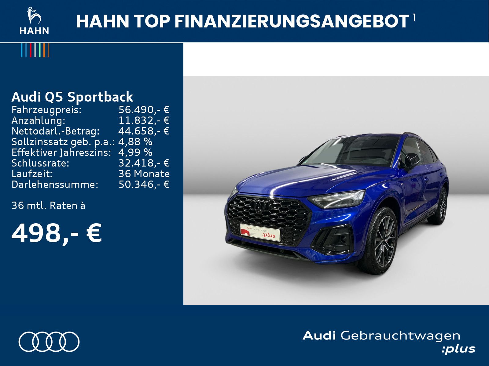 Audi Q5 Sportback 40 TDI quattro S line - Samsaru's Car Outlet