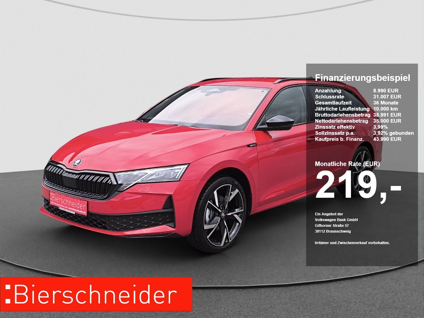 Skoda Octavia Combi 2.0 TSI DSG 4x4 Sportline AHK NAV