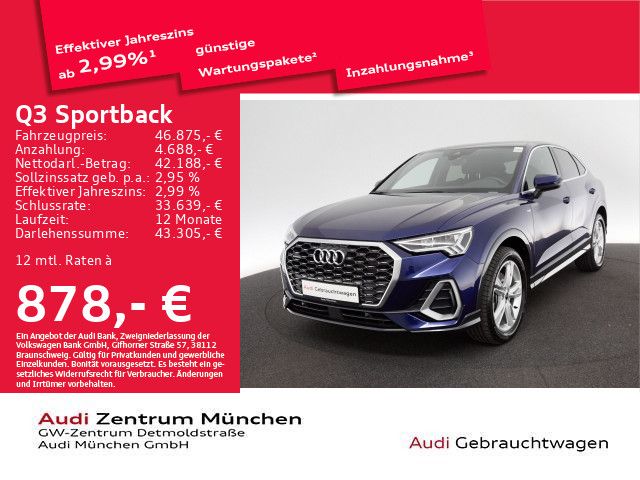 Audi Q3 Sportback 40 TDI qu. S tronic S line - Samsaru's Car Outlet