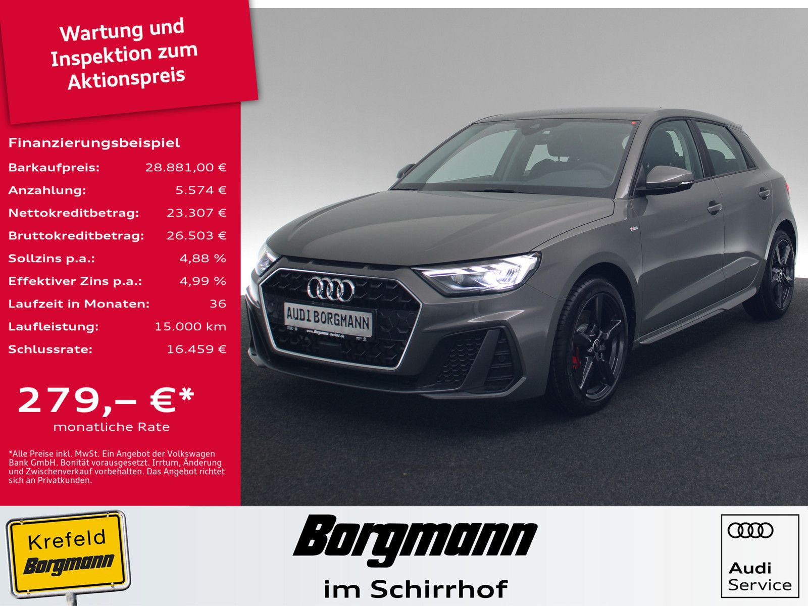 Audi A1 Sportback 30 TFSI S line - Samsaru's Car Outlet