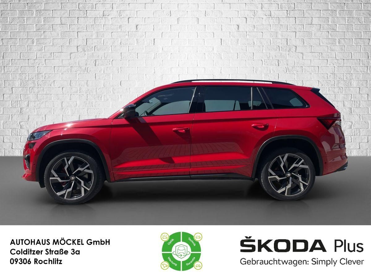 Skoda Kodiaq RS 4x4 DSG/AHK/NAVI/Standheizung/Canton