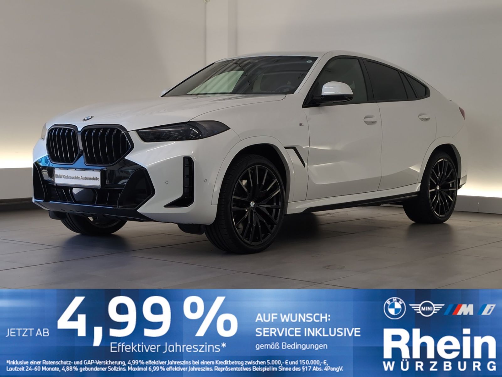 BMW X6 xDrive30d M Sport Pro Navi/LED/AHK/RFK/ACC Na