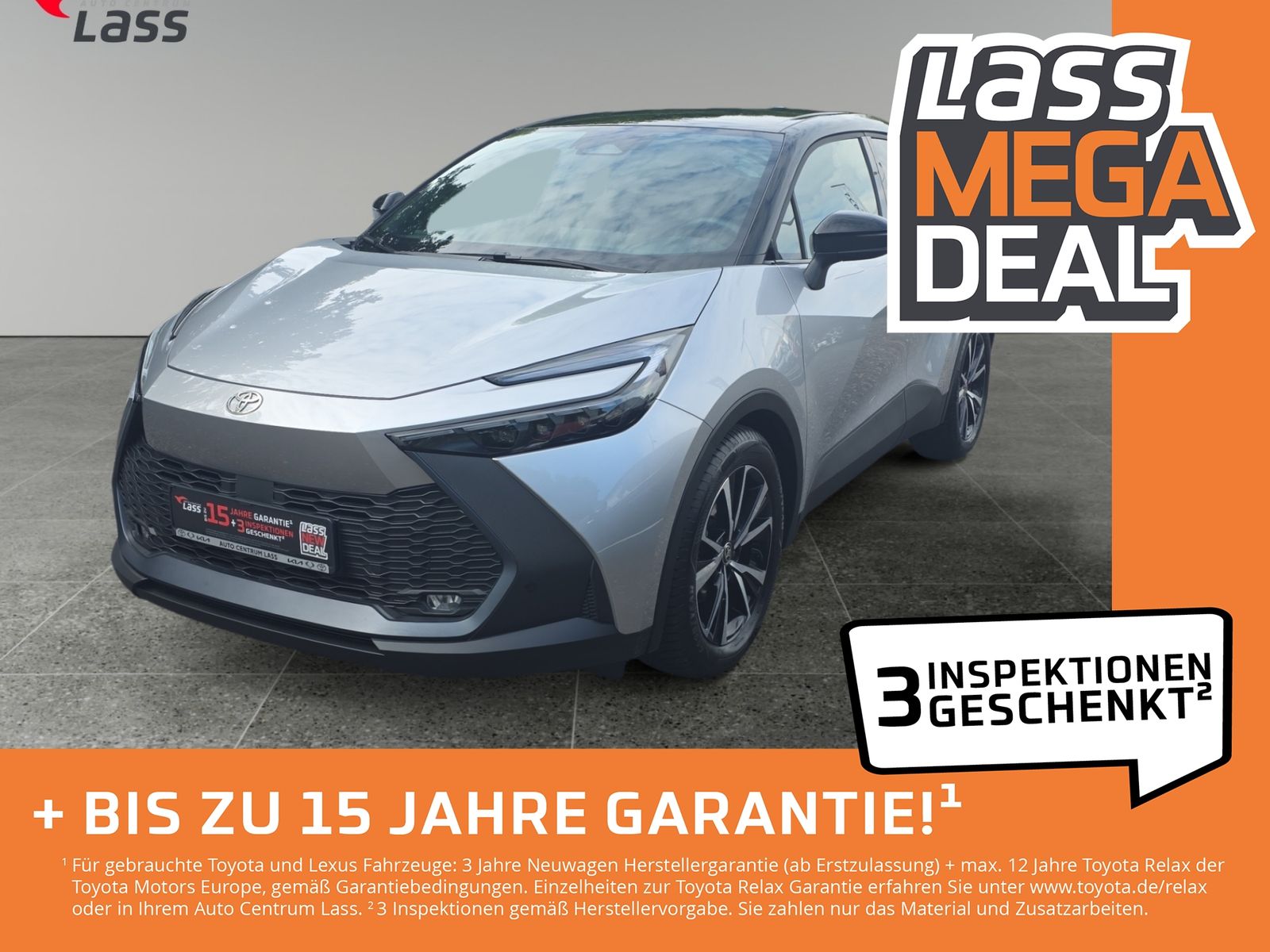 Toyota C-HR 1.8 FWD Team Deutschland Navi 2xKlima ACC