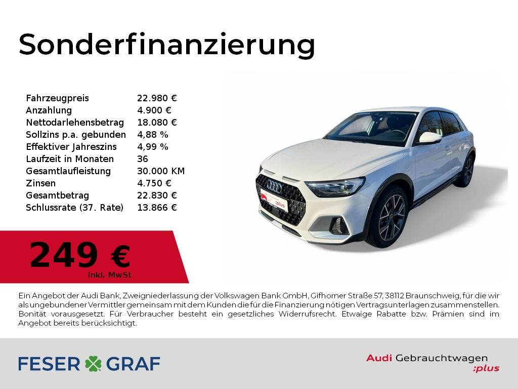 Audi A1 allstreet 30 TFSI S tronic - Samsaru's Car Outlet