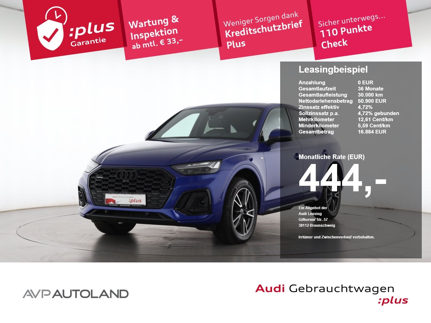 Audi Q5 Sportback 50 TDI quattro tiptr. S line AHK