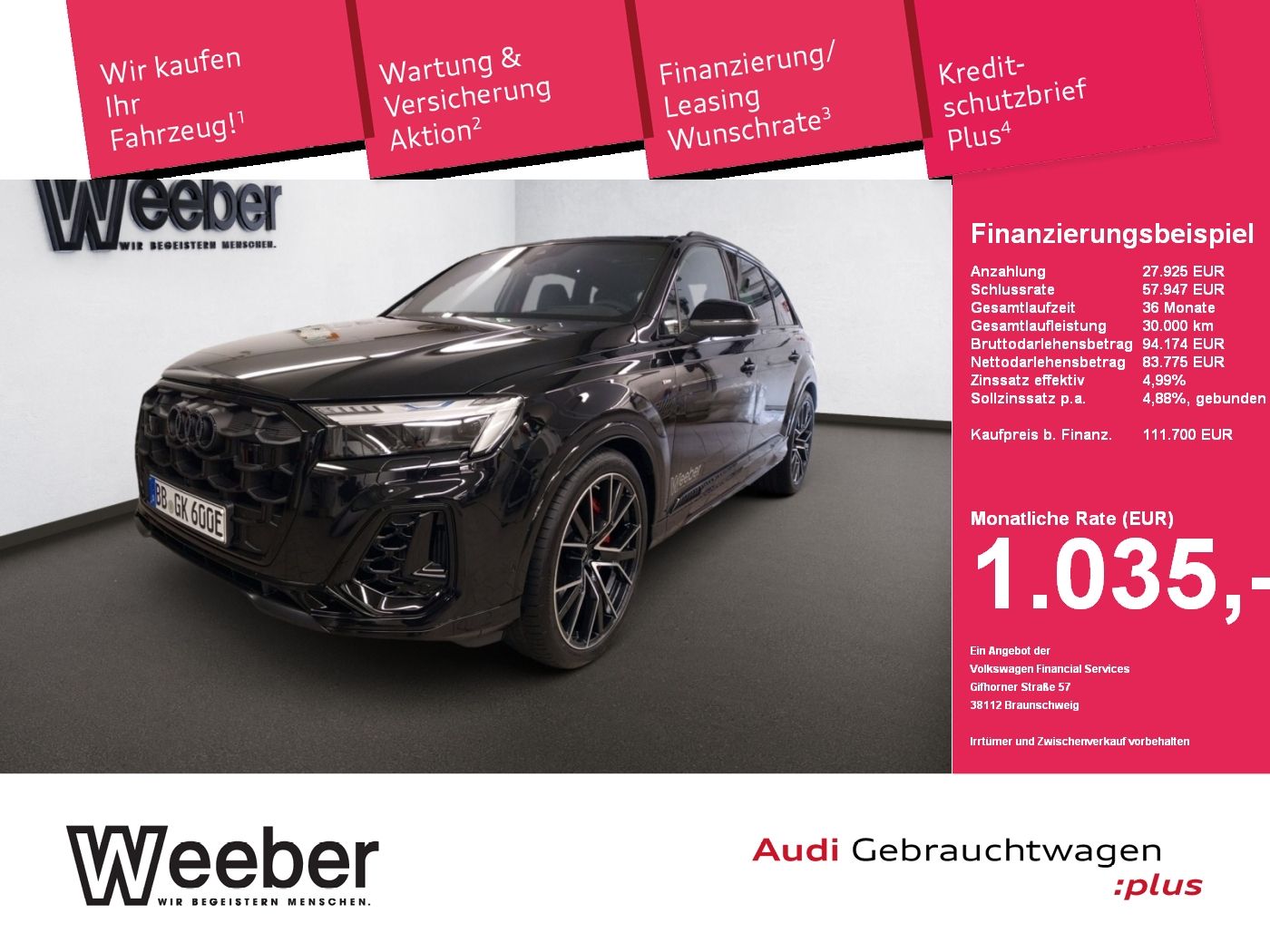 Audi Q7 60 TFSI e Quattro Tiptronic S-Line HeadUp