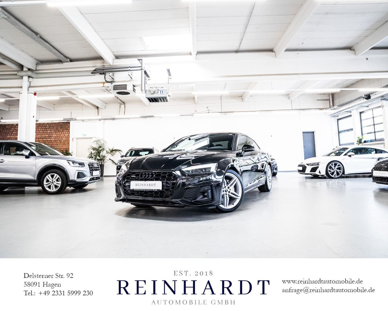 Audi A5 COUPE 40TDi Q S LINE/ALL-BLACK/19Z./ACC/MATRX