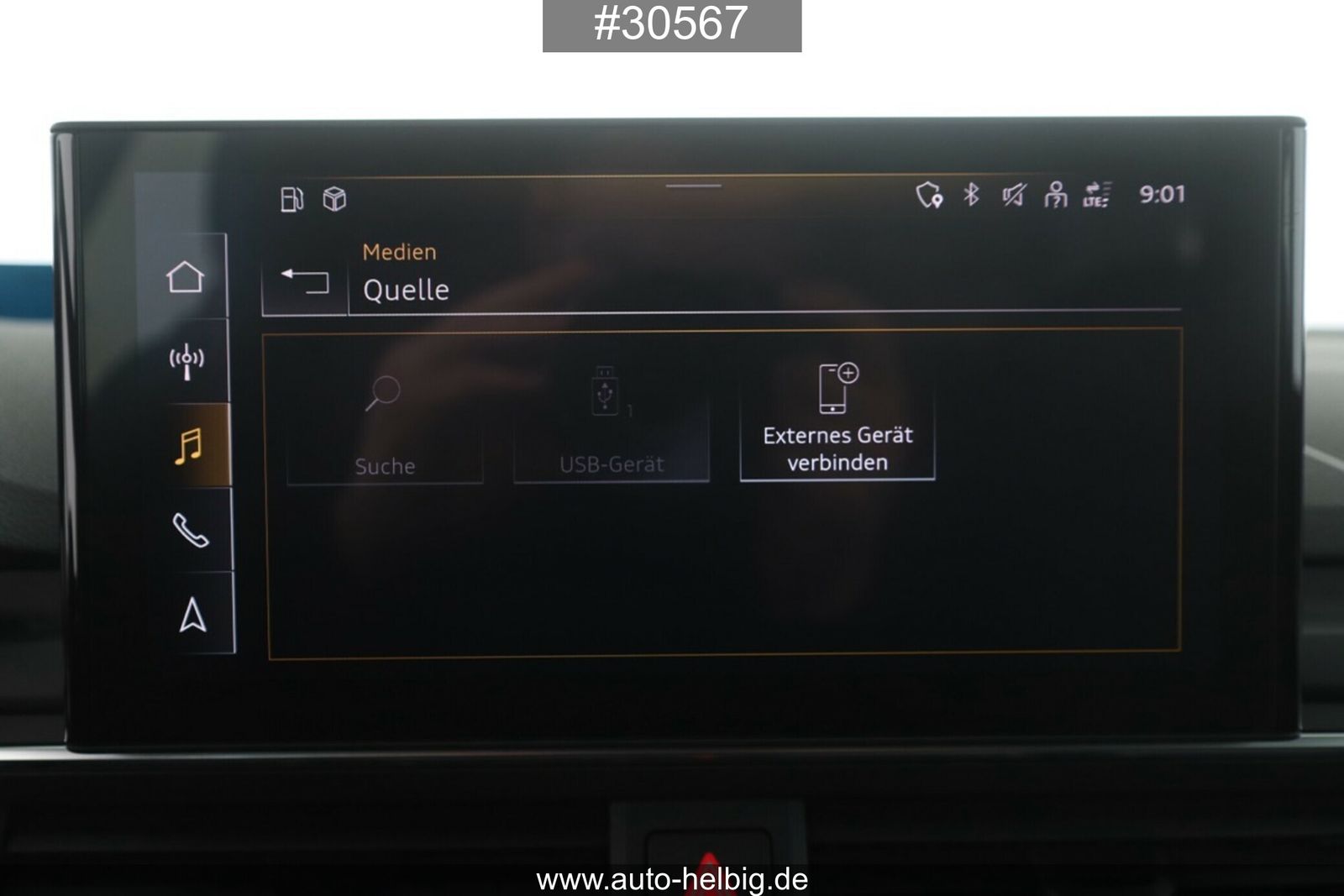 Audi A4 Lim. 40 TDI quattro S line #Black#LED#Virtual