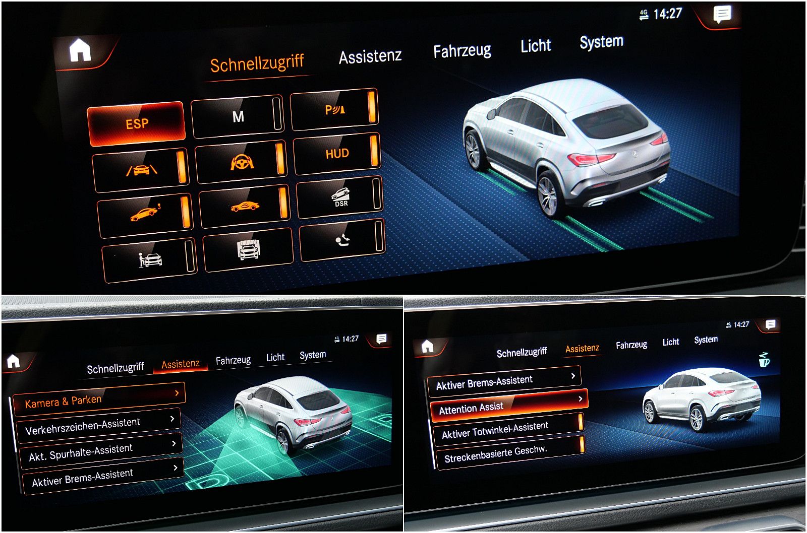 Mercedes-Benz GLE 350de 4M.AMG,Airm.ACC,360,HUD,Belüf.Pan.Burm
