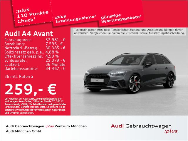 Audi A4 Avant 40 TFSI S tronic S line - Samsaru's Car Outlet