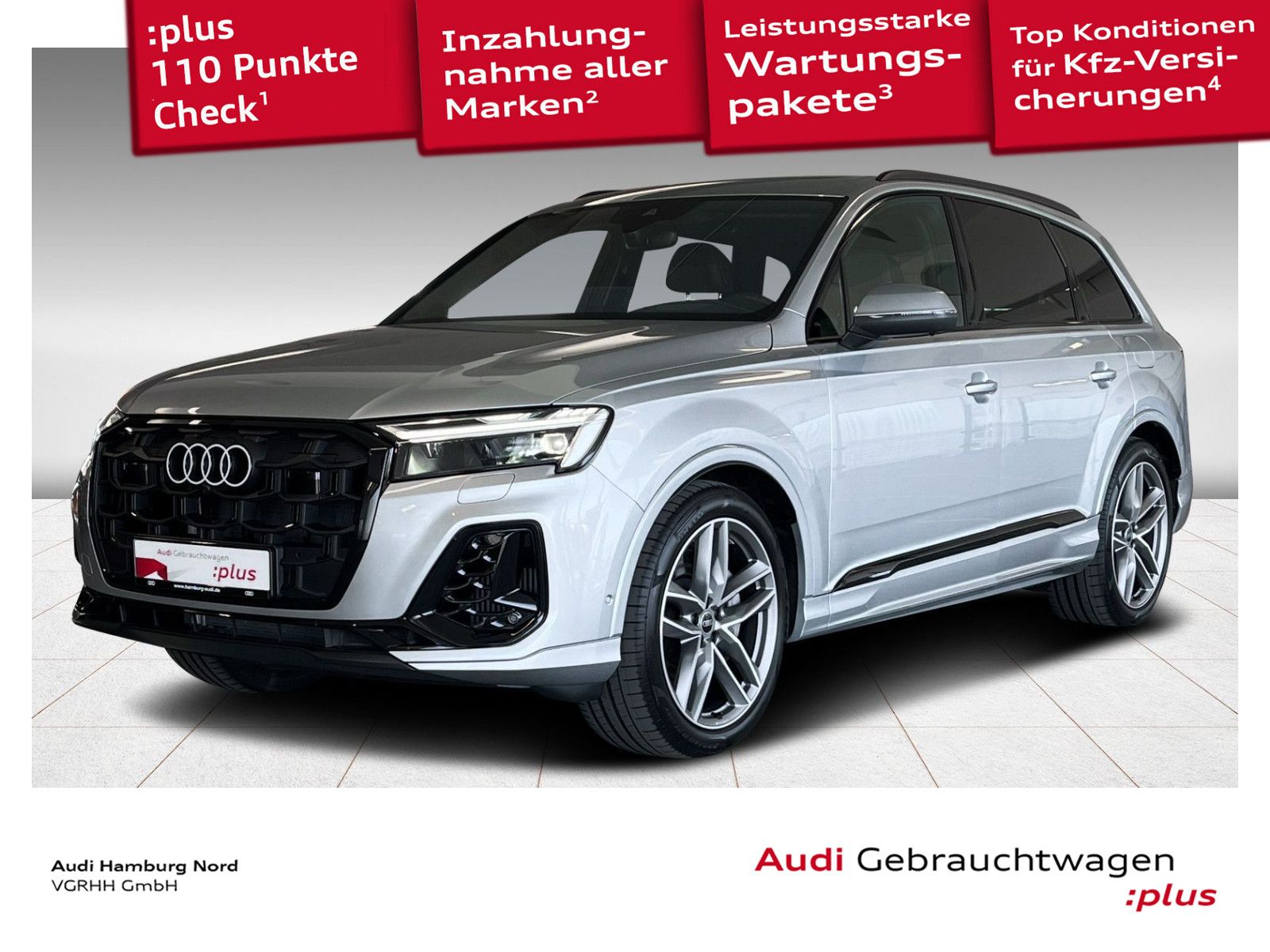 Audi Q7 55 TFSIe quatt. 2x S line HeadUp AHK B&O Pano