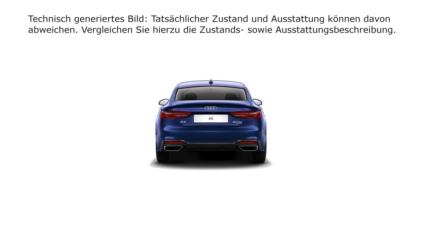 Audi A5 Sportback 40 TDI quattro S tronic S LINE PANO