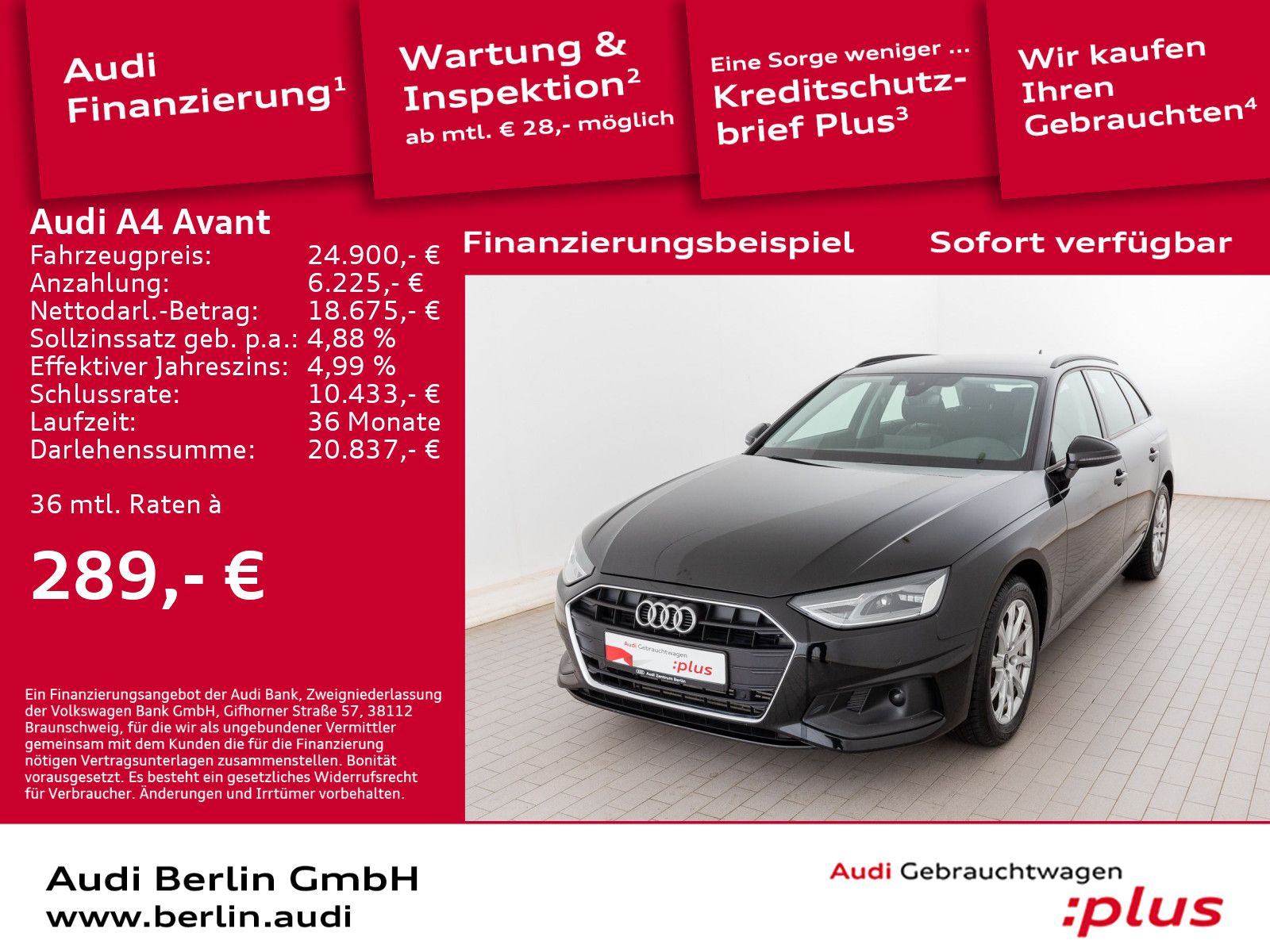Audi A4 Avant 35 TFSI - Samsaru's Car Outlet