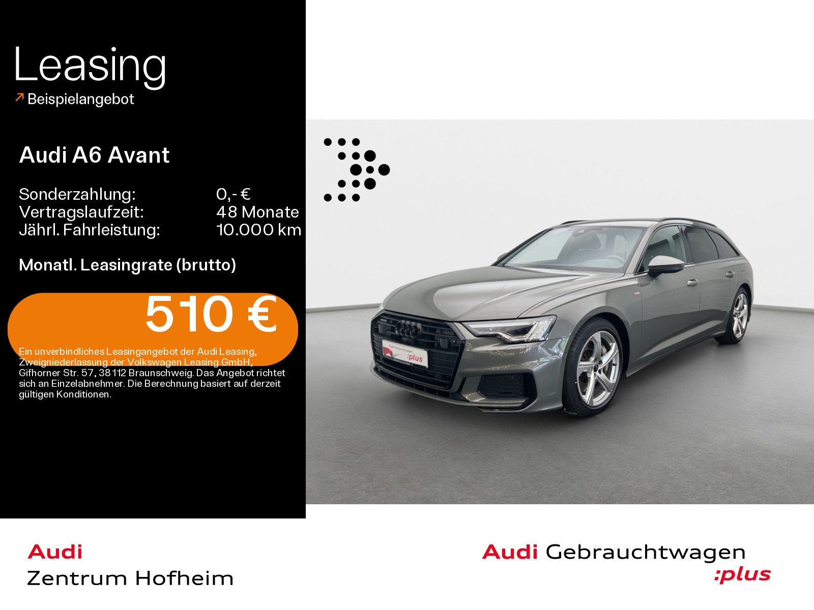 Audi A6 Avant 50 TFSIe qu S line S tro*HUD*Matrix*Vir