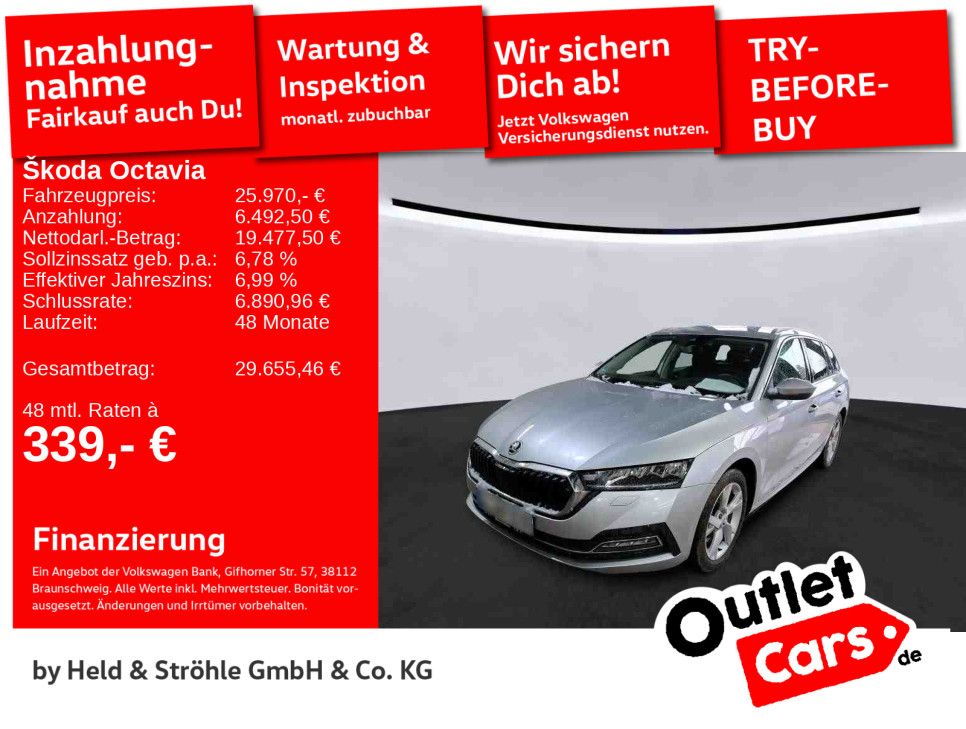 Skoda Octavia Combi Style 2.0 TSI DSG 4x4 AHK NAVI HuD