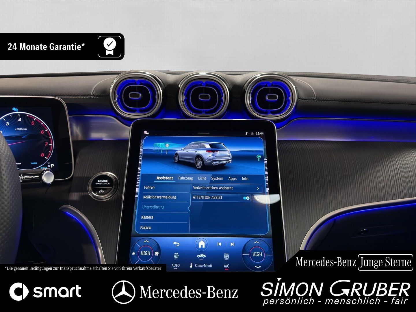 Mercedes-Benz GLC 200 4M AMG Pano Sitzklima Massage 360 AHK