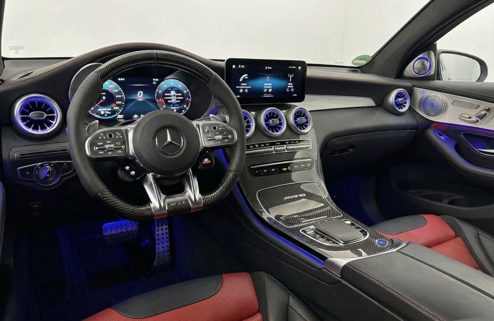 Mercedes-Benz GLC 63 S AMG Coupe 4M+ MEMORY/3D.BURM/HUD/MB100