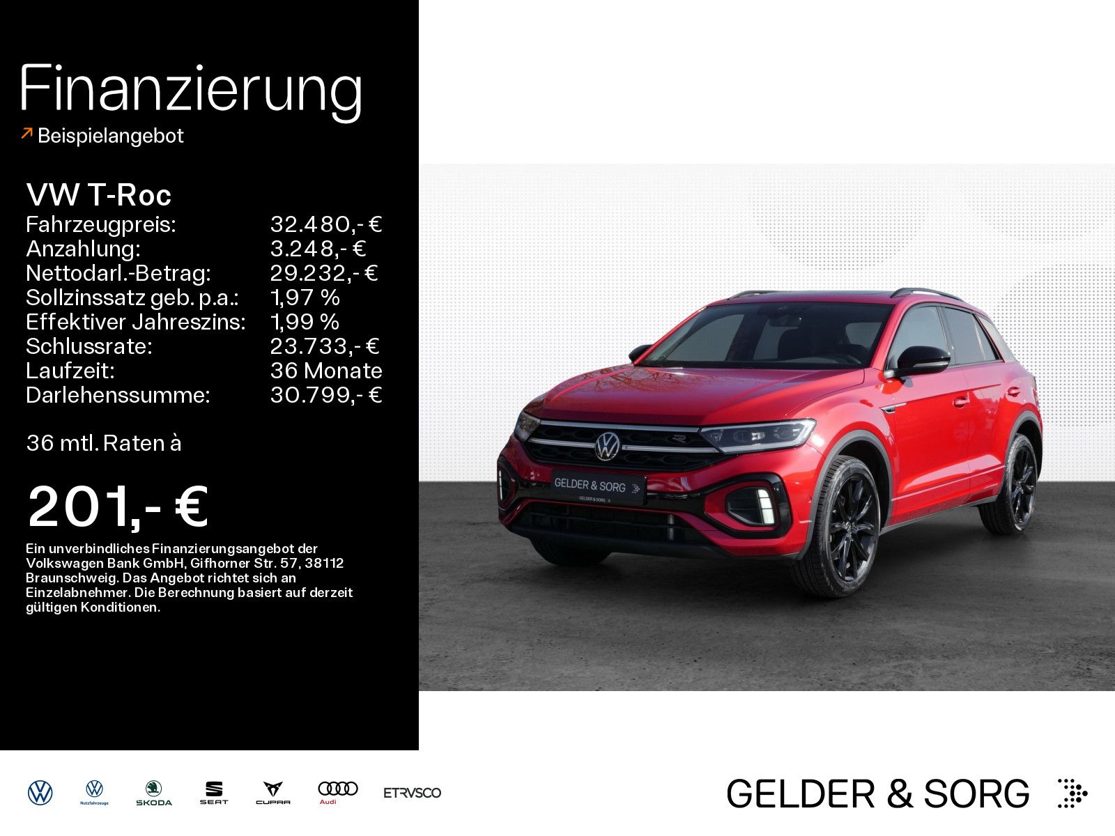 Volkswagen T-Roc R-Line 2.0 TSI 4x4 - Samsaru's Car Outlet