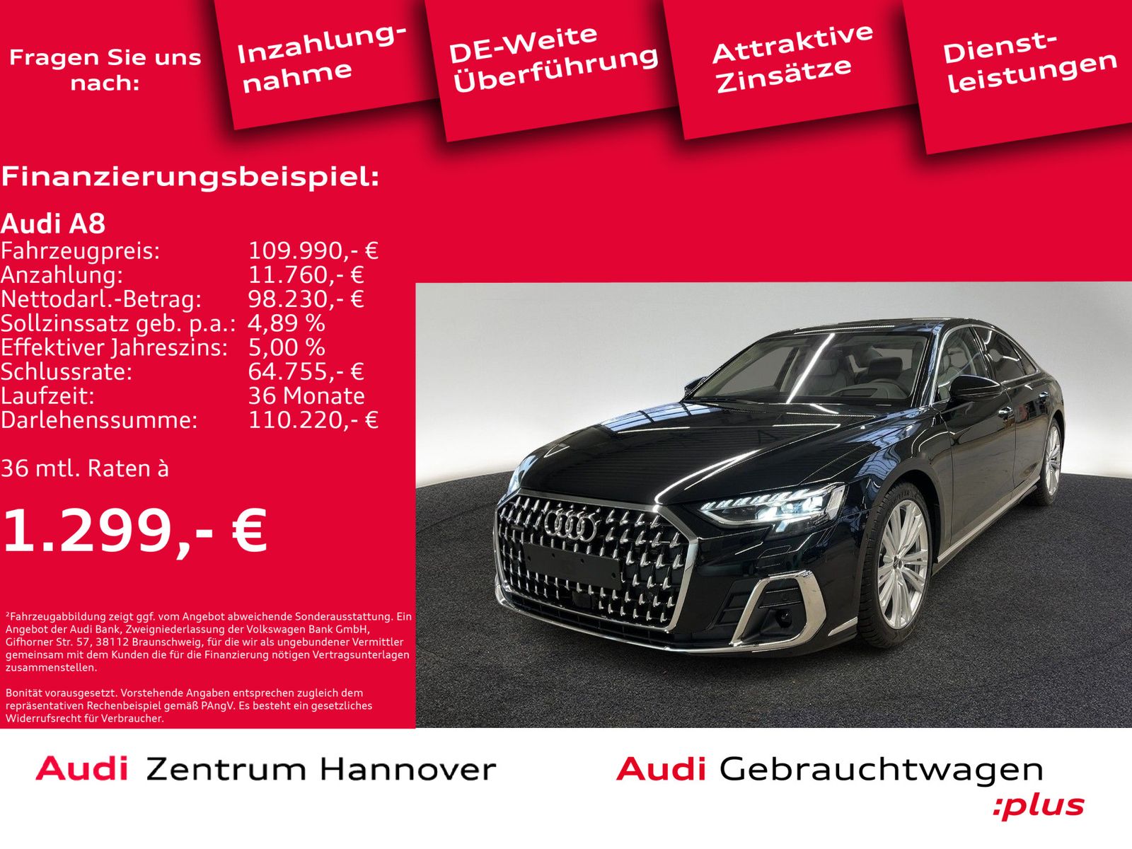 Audi A8 50 TDI quattro - Samsaru's Car Outlet