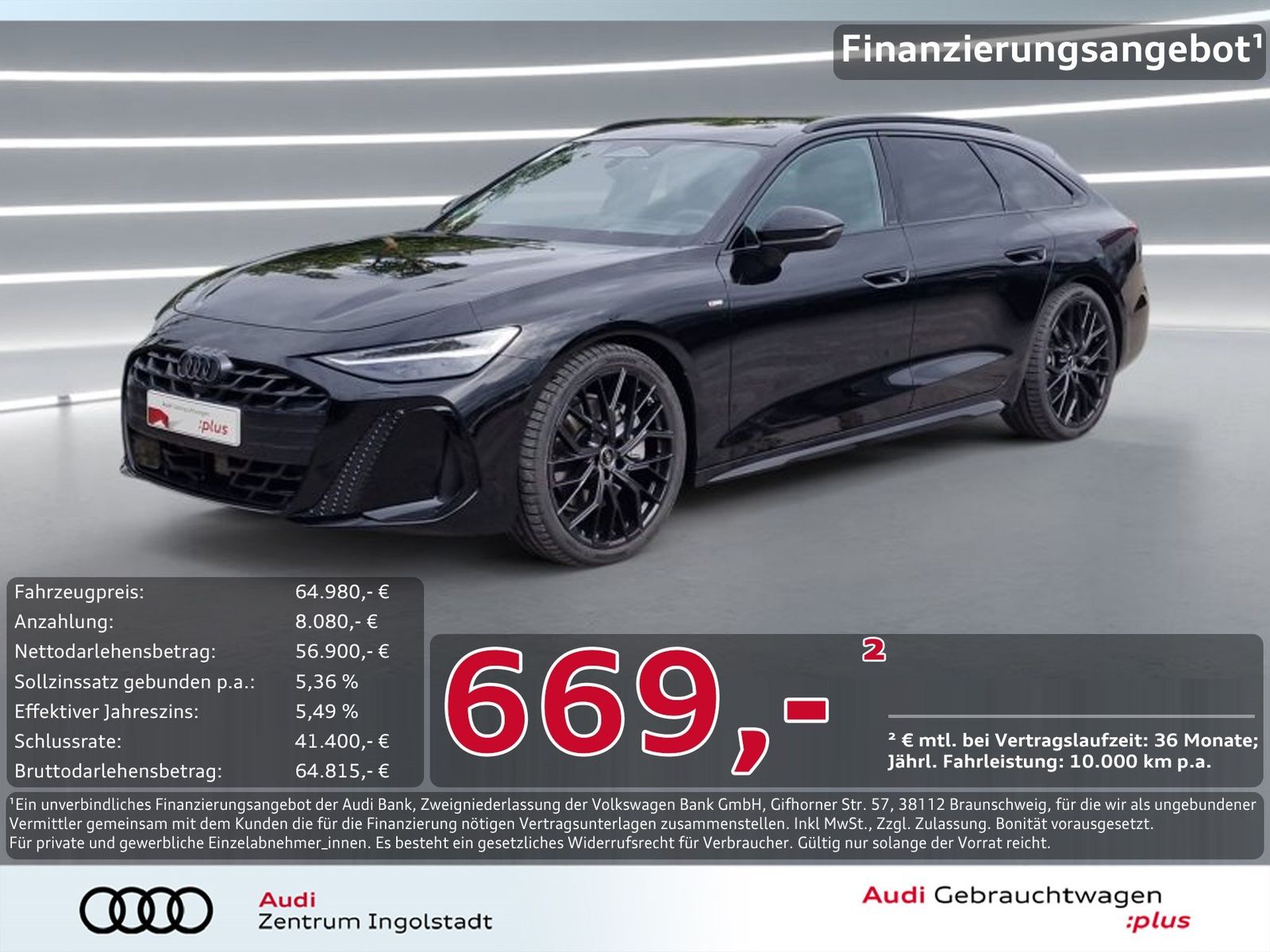 Audi A6 Avant TDI qu S line edition one PANO Tech+