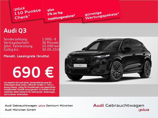 Audi Q3 TFSI qu. S tronic S line ACC/AHK/HuD