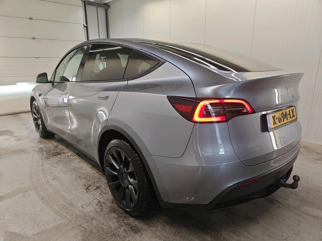 Tesla Model Y Long Range 351pk AWD 93% SoH [ TREKHAAK+