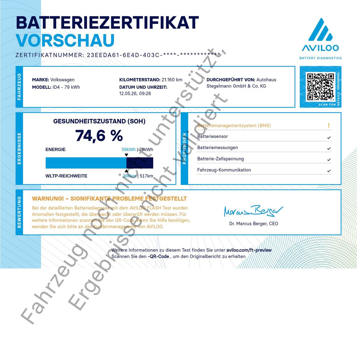 Volkswagen ID.4 250kW/79kWh 4M GTX *AHK*Pano*Kamera*+3J. Ga
