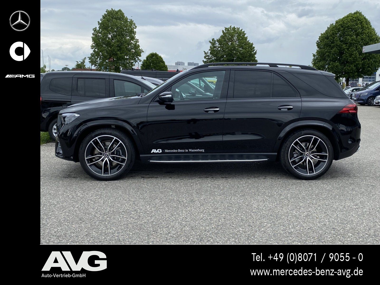 Mercedes-Benz GLE 450 d 4M AMG Pano HuD Stndhzg AHK Air 360°