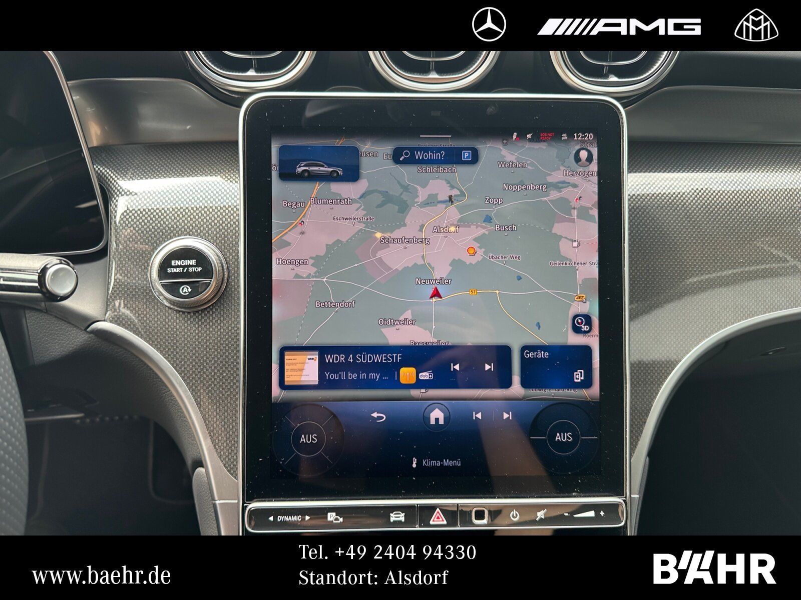 Mercedes-Benz GLC 200 d 4M AMG/MBUX/LED/AHK/Totwinkel/360°/19"