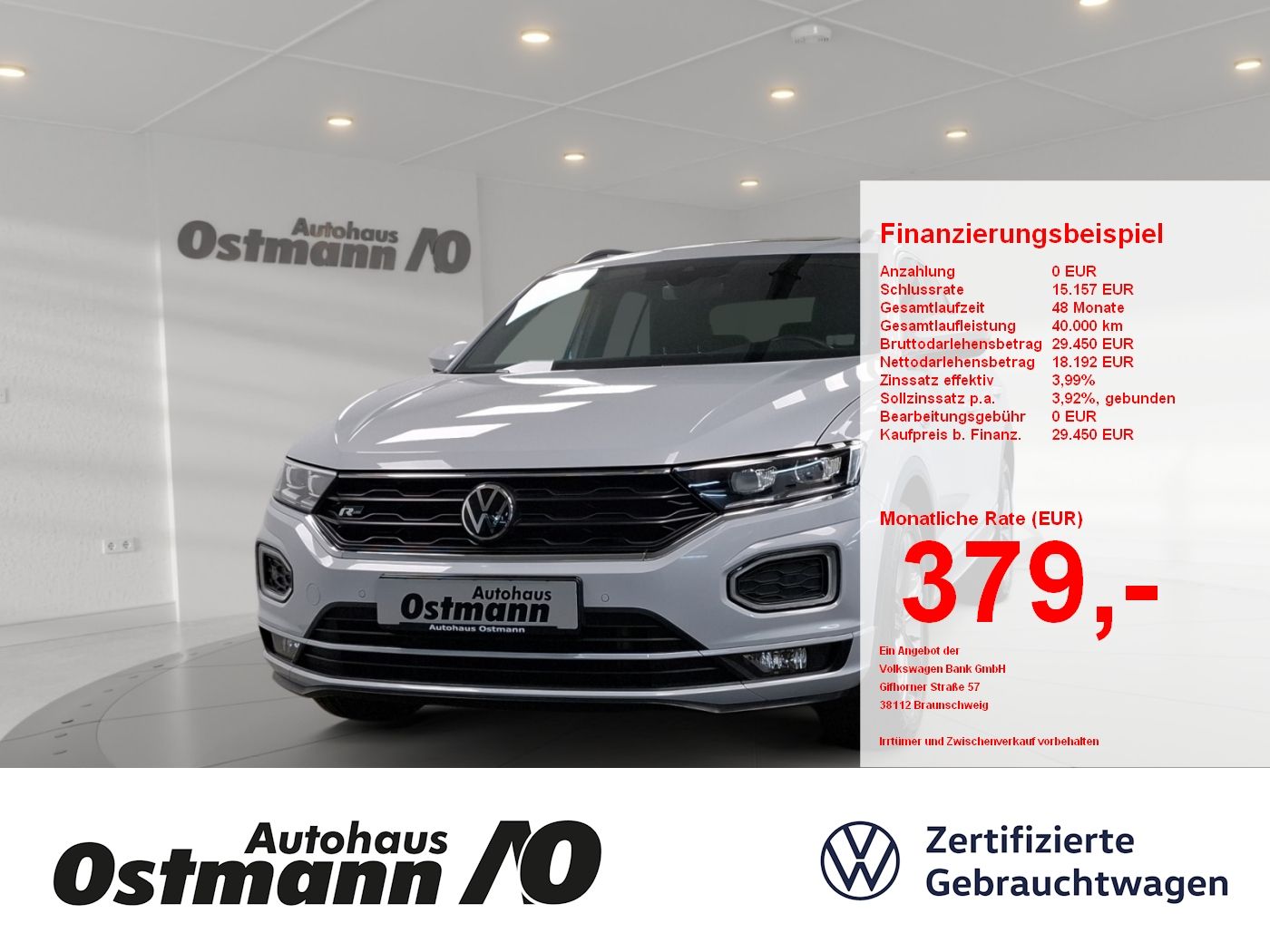 Volkswagen T-Roc 1.5 TSI Sport R-Line - Samsaru's Car Outlet