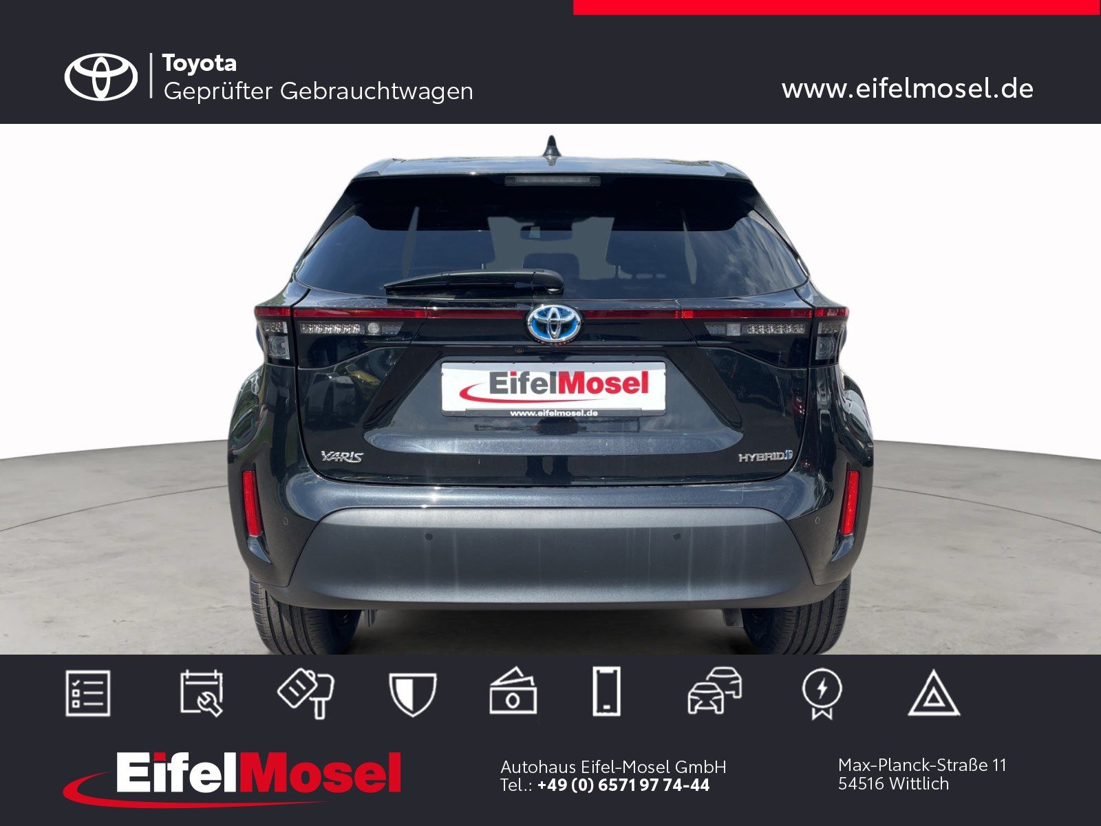 Toyota Yaris Cross 1.5 Hybrid TeamD - PDC - 1. Hd.