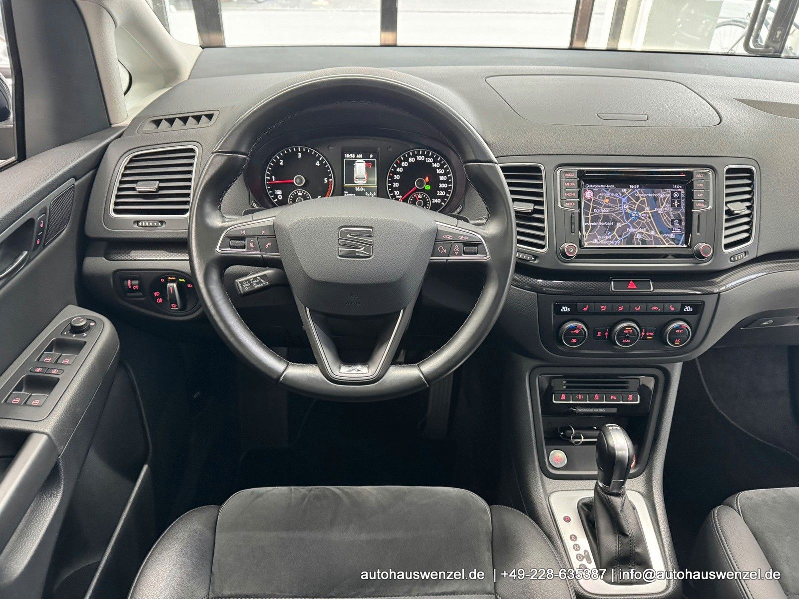 Seat Alhambra 2.0 TDI Aut. Xcellence 7-SI. PANO AHK