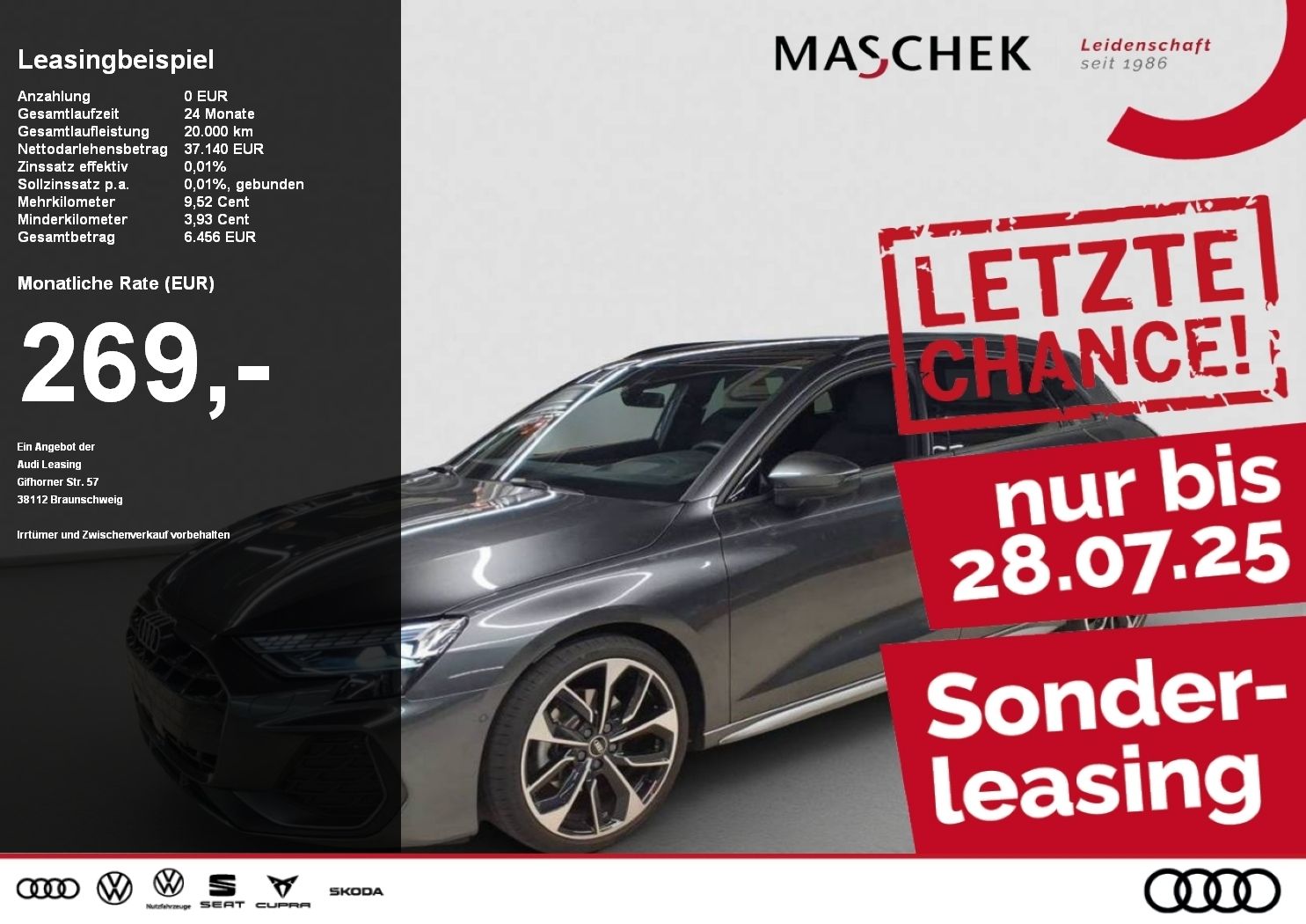 Audi A3 Sportback S line 35 TFSI - Samsaru's Car Outlet