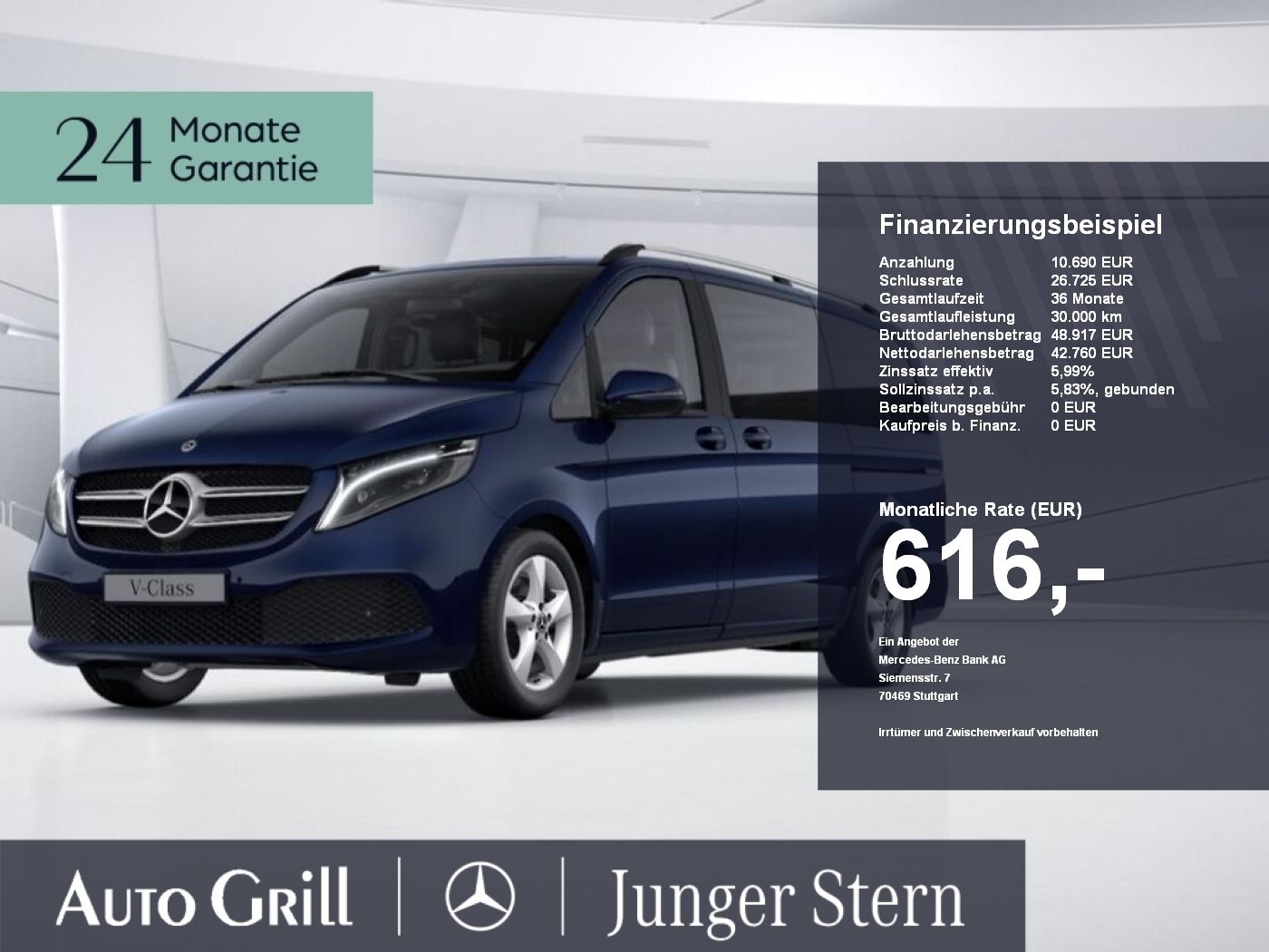 Mercedes-Benz V 220 d EDITION - Samsaru's Car Outlet