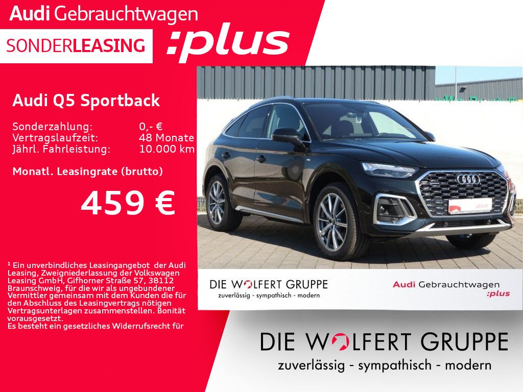 Audi Q5 Sportback S line 50 TFSI e quattro *0,5%*AHK
