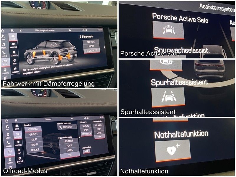 Porsche Cayenne Turbo SE SportDesign Sbel Carbon ACC AHK
