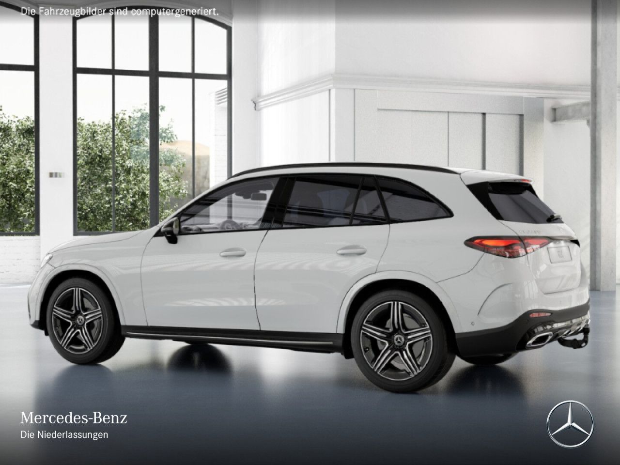 Mercedes-Benz GLC 200 4M AMG+NIGHT+PANO+360+AHK+TOTW+KEYLESS