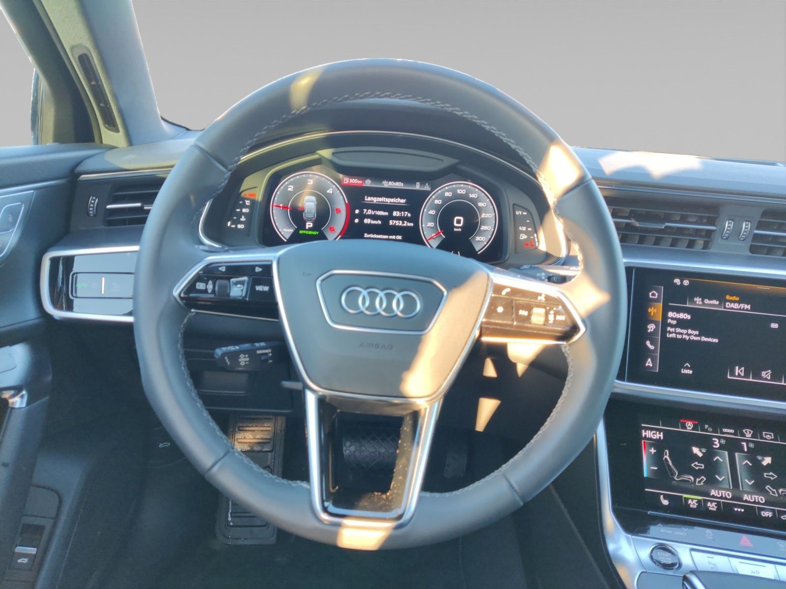 Audi A6 Avant 40 TDI S line Business Matrix HUD