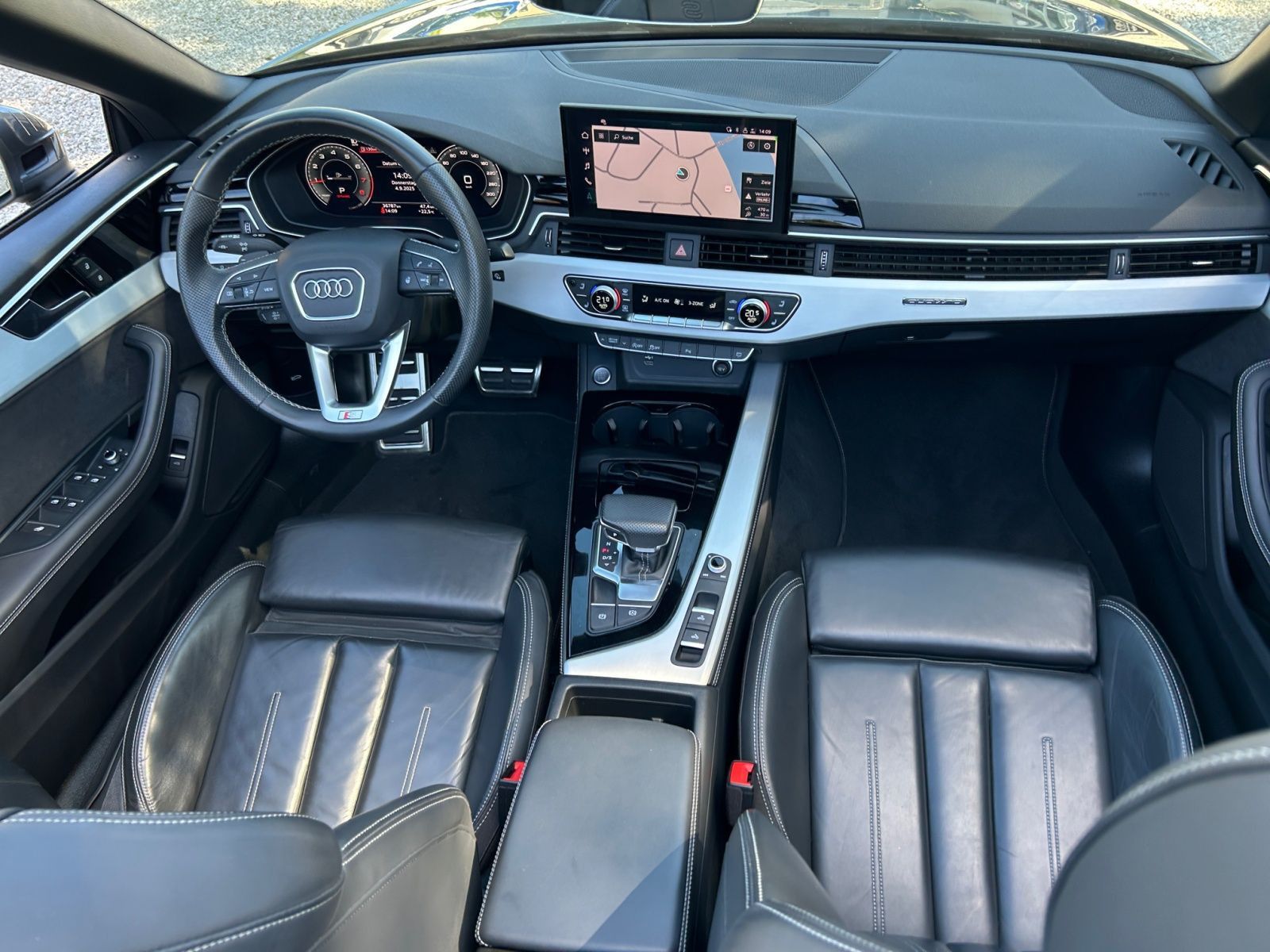 Audi A5 Cabrio S line 45 TFSI quattro Kopfraumheiz.