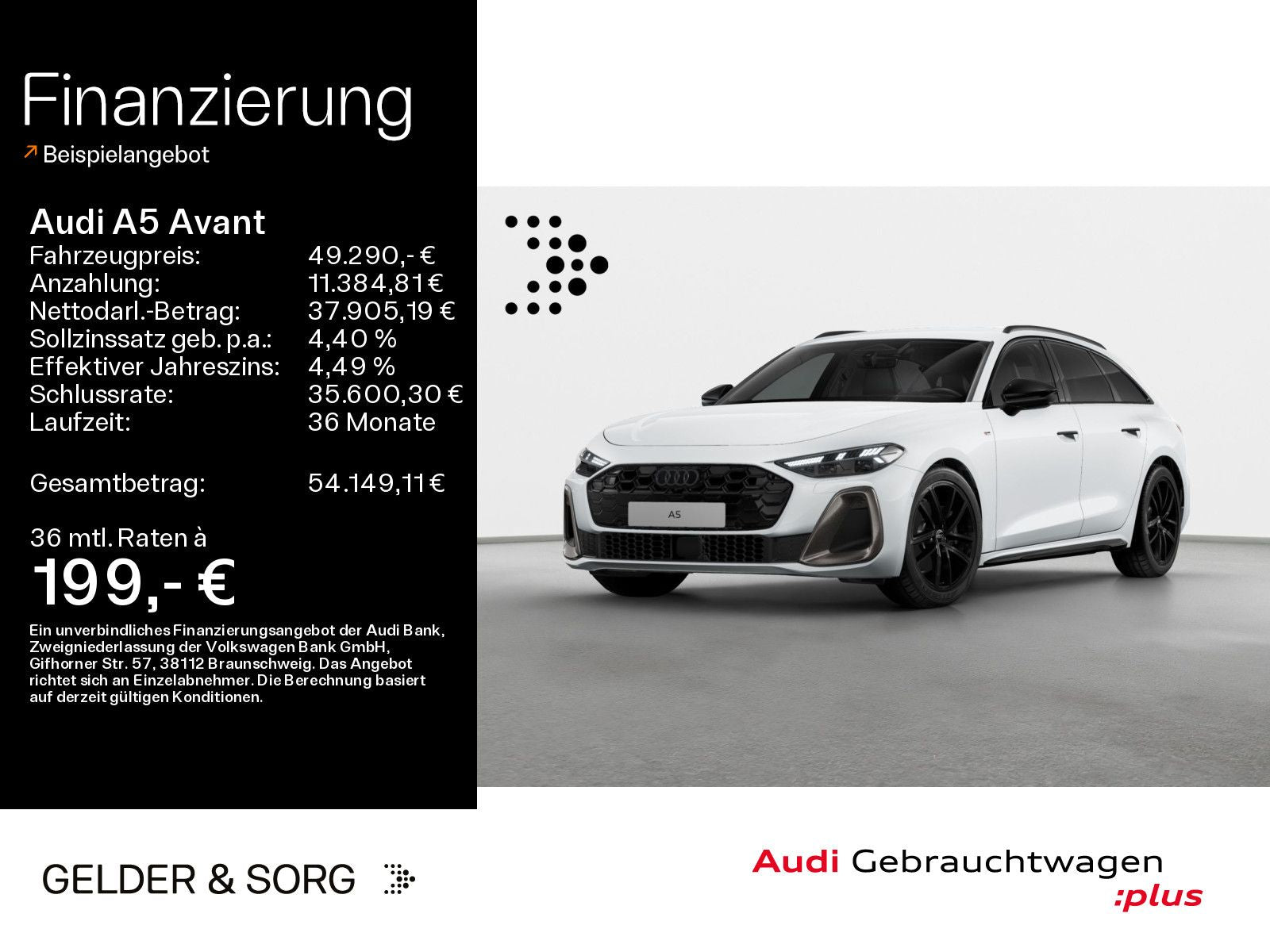 Audi A5 Avant 40 TFSI qu. S line Matrix*AHK*B&O*HuD*