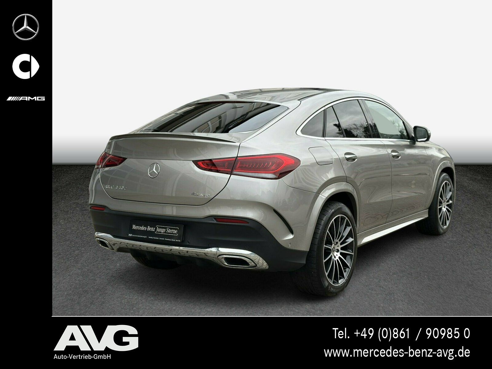 Mercedes-Benz GLE 350 d 4M Coupé AMG Pano Airmatic Burm Night