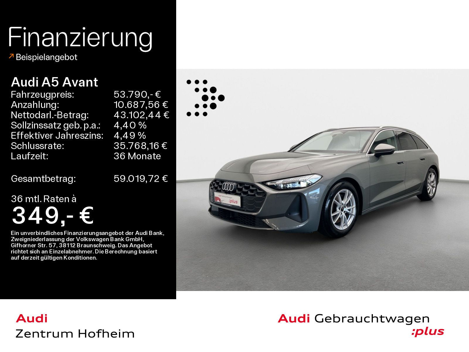 Audi A5 Avant 40 TDI qu S line S tro*B&O*HUD*Pano*Sta