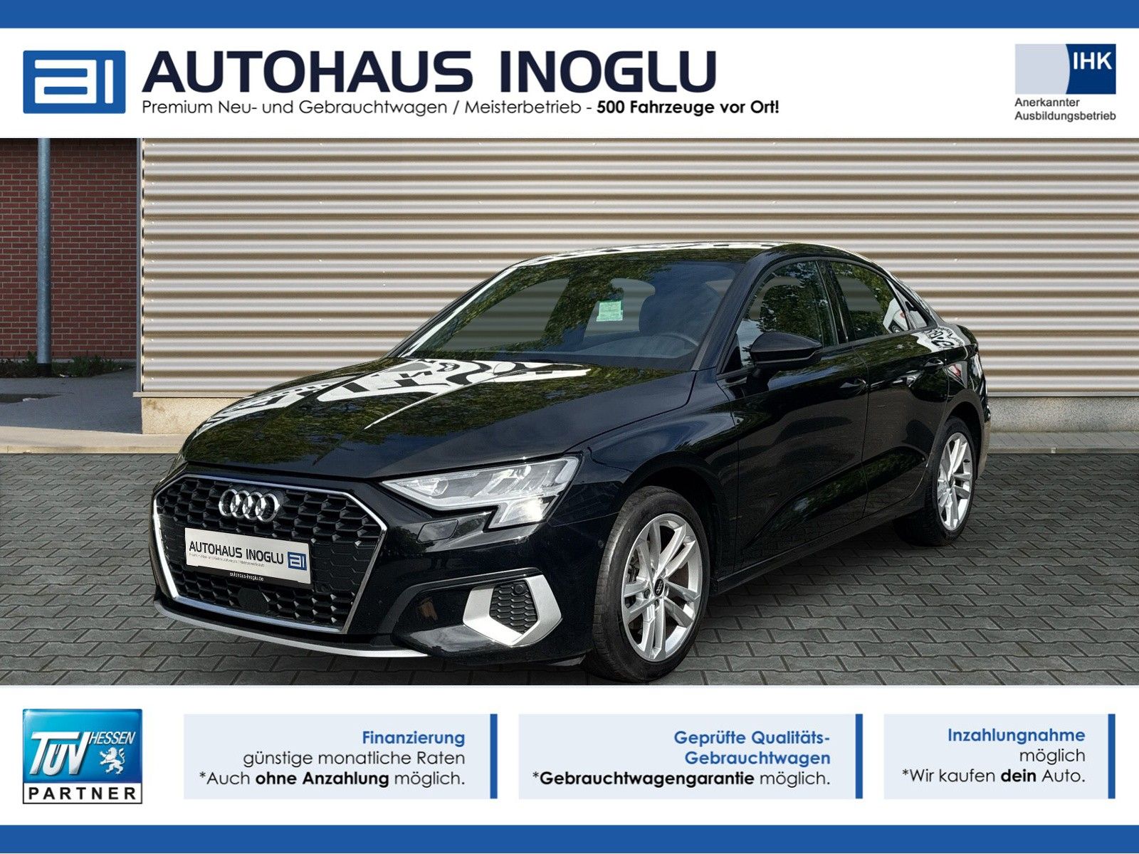 Audi A3 35 TDI advanced Lim. S tronic Navi+SHZ+R-Kam+