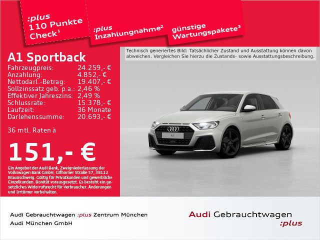 Audi A1 Sportback 25 TFSI S tronic S line - Samsaru's Car Outlet