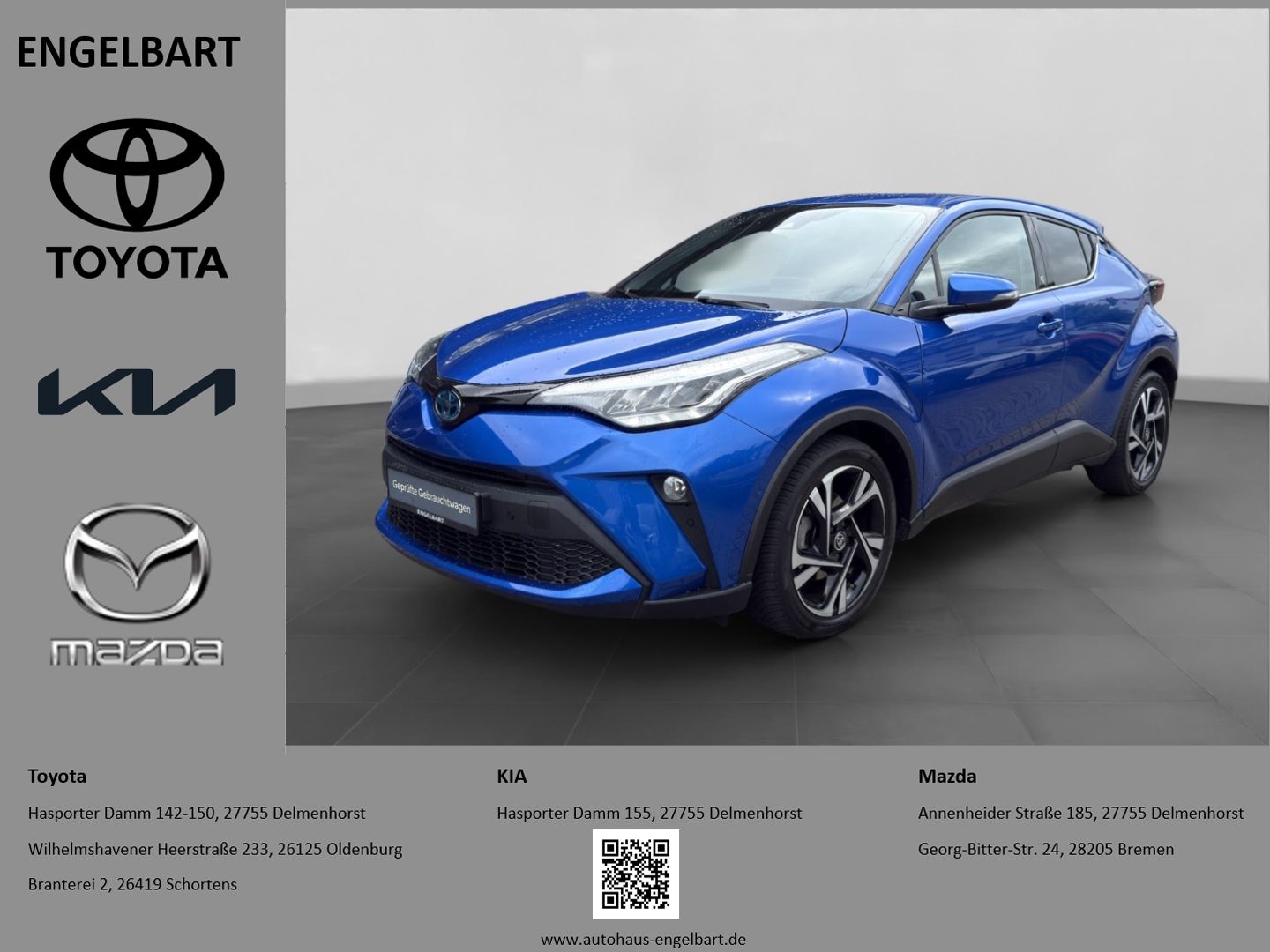 Toyota C-HR 2.0 Hybrid Team D - Samsaru's Car Outlet