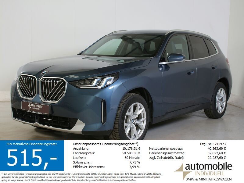 BMW X3 20d xDrive AHK ACC Park+ H&K HuD LED