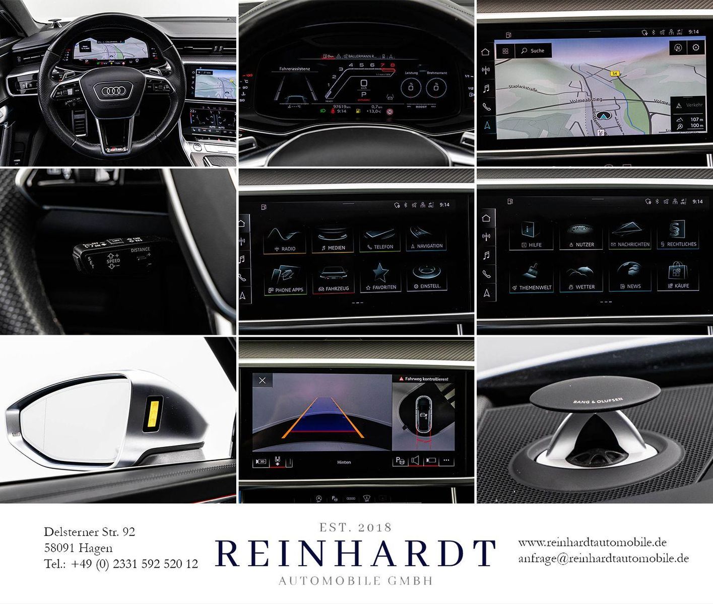 Audi RS6 AVANT ABT/HuD/PANO/305KMH/KERAMIK/B&O-ADV.
