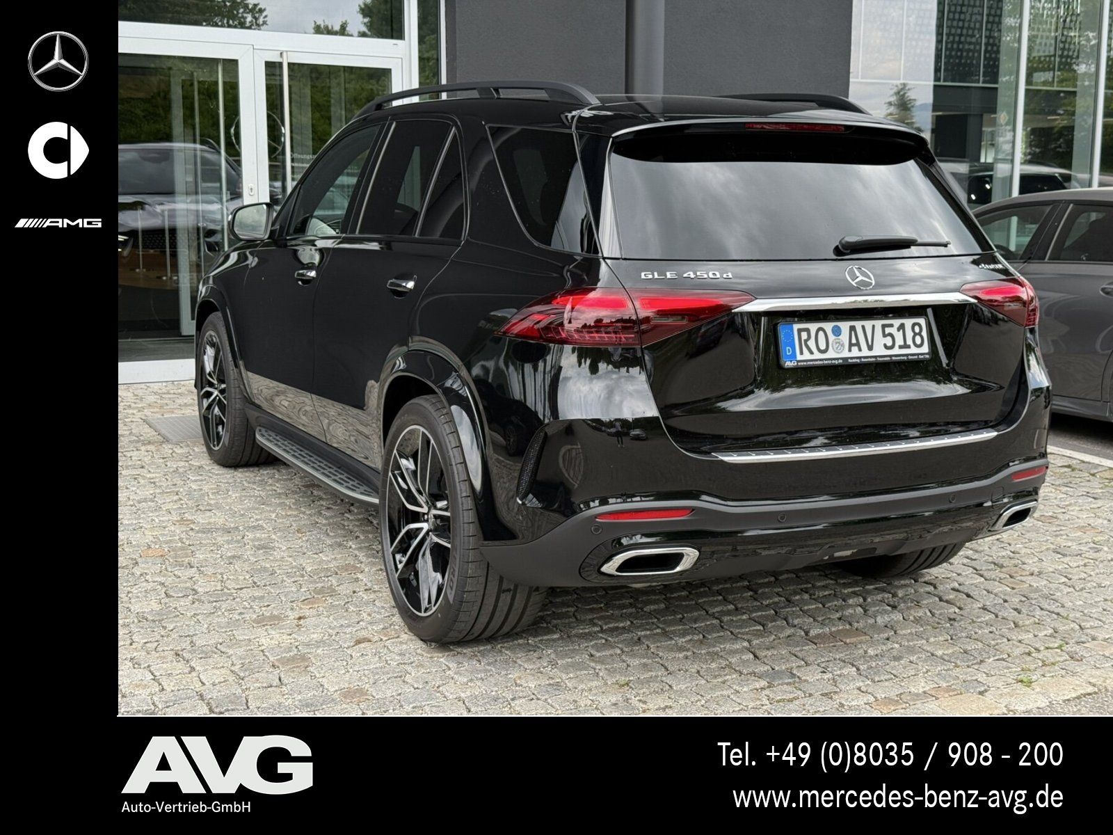 Mercedes-Benz GLE 450 d 4M AMG Pano HuD Stndhzg AHK Air 360°